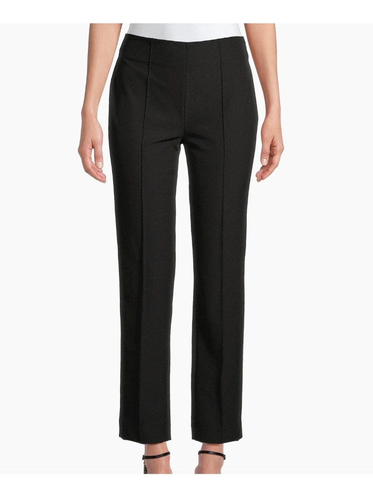Kobi Halperin Black Cropped Pants With Seams Size Small